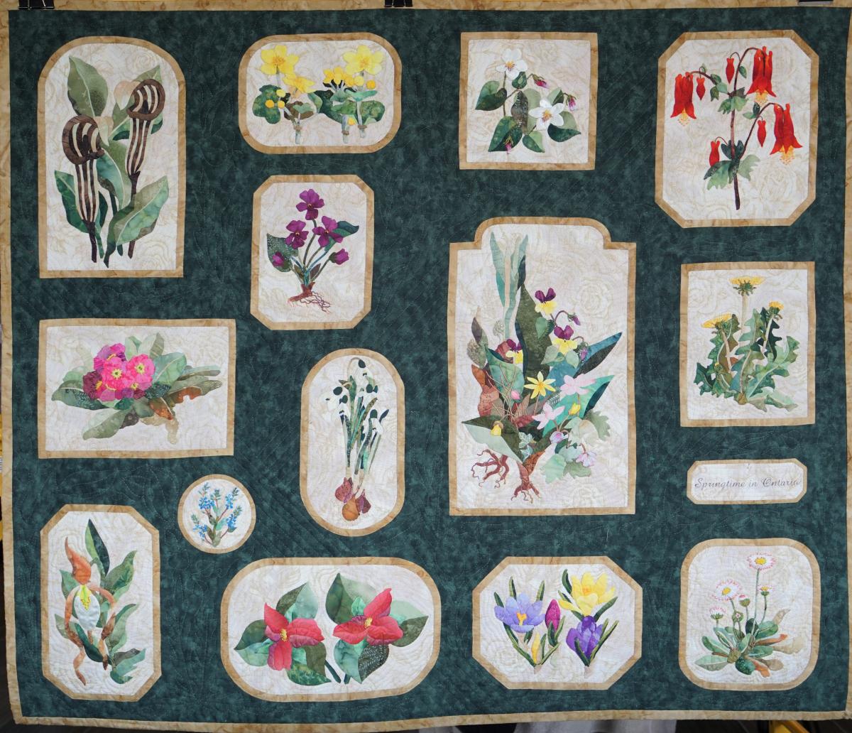 Springtime in Ontario NHMRS 2021 Feature Quilt