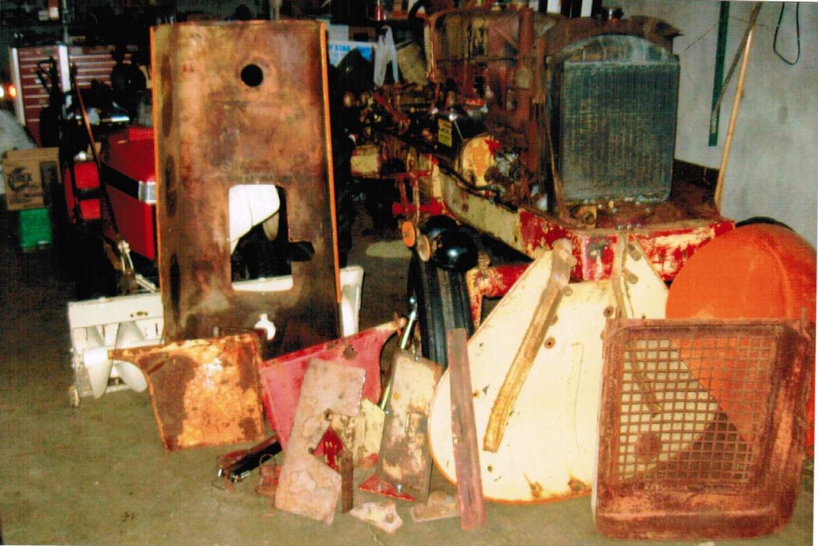 1958 tractor before